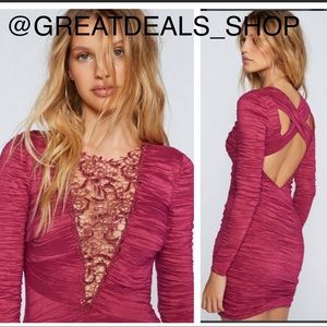 Free People limited edition bodycon dress